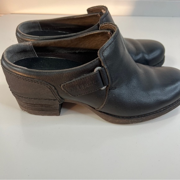 Merrell Women's Shiloh Black Full Grain Leather Mule Clogs (J42466) Sz 5 - Picture 2 of 10